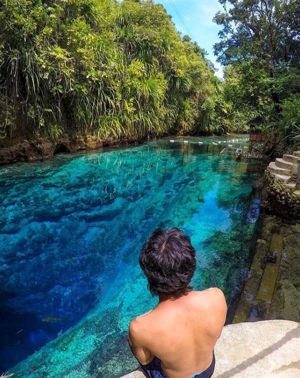 17. Hinatuan Enchanted River, Surigao del Sur, Filipinler