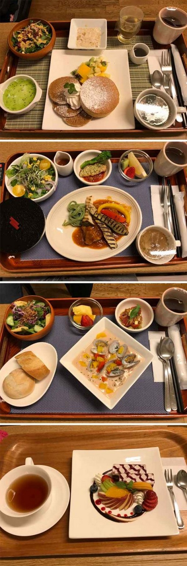 İnanılır gibi değil ama bunlar Japonya’daki hastane yemeği seçenekleri! Bunları ülkemizdeki hastane yemeğiyle karşılaştırınca biraz üzüldük açıkçası
